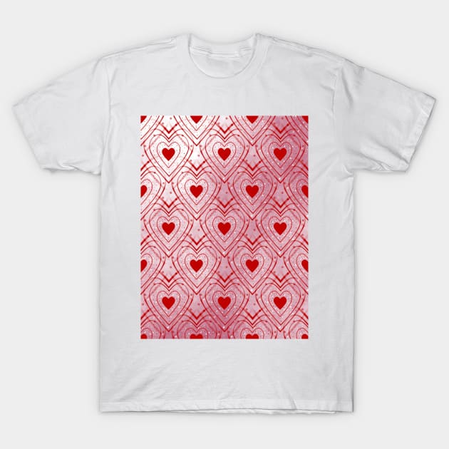 HEARTBEAT Happy Valentines Day. T-Shirt by SartorisArt1